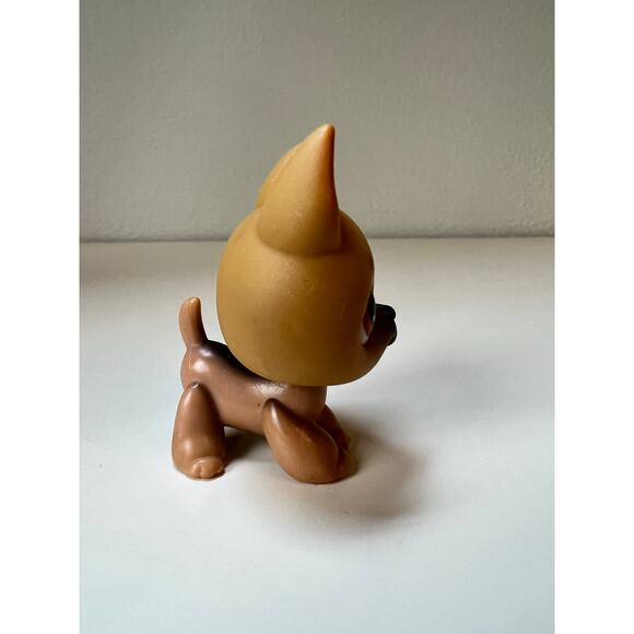 Littlest Pet Shop LPS German Shepherd #61 G2 2004 Red Magnet - Picture 4 of 5